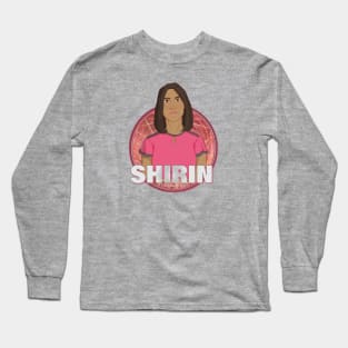 Y2K Audio Drama Podcast Character Design - Shirin Long Sleeve T-Shirt